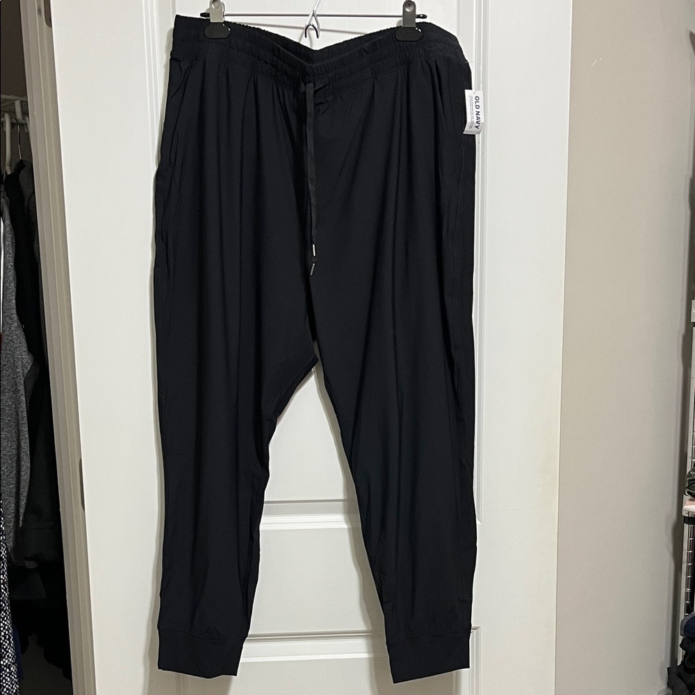 NWT Old Navy High Rise Go Dry Joggers Size XL Petite